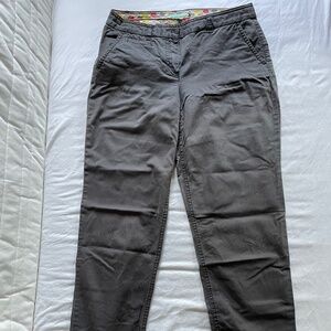 Boden gray chino pants